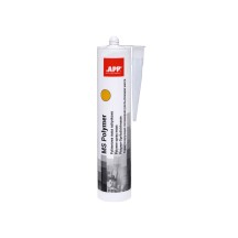 APP MS Polymer Polimerowa masa natryskowa. Kartusz 290 ml. Kolor żółty