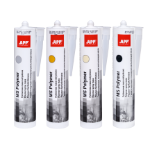 APP MS Polymer Polimerowa masa natryskowa. Kartusz 290 ml. Kolor żółty(1)