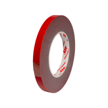 APP Acryl Tape Taśma dwustronnie klejąca akrylowa 12 mm x 5 m Kolor czerwony