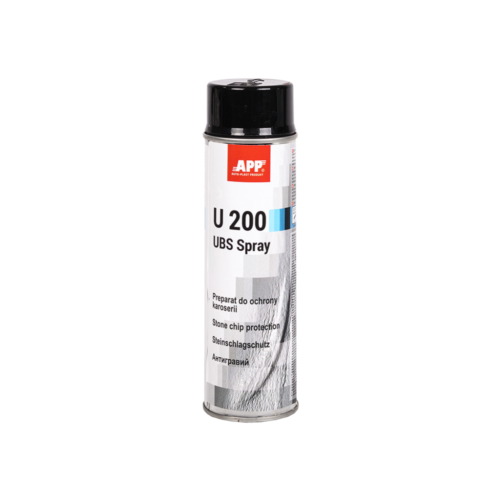 U 200 spray Preparat do ochrony karoserii przed uderzeniami kamieni. czarny spray