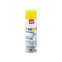 APP F400 Spray Profil Preparat do zabezpieczania profili zamkniętych. bursztynowy spray