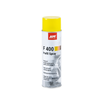 APP F400 Spray Profil Preparat do zabezpieczania profili zamkniętych. bursztynowy spray