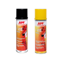 APP F410 Spray Profil Preparat do zabezpieczania profili zamkniętych. Kolor bursztynowy Spray(1)