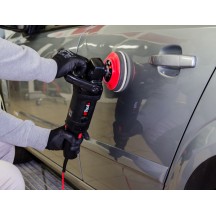 APP QUARTZ Q811 - Gąbki polerskie warstwowe d135 i d160 / h25 otwarto komórkowe białe twarde mocowane na rzep biały d135 h25 (3)