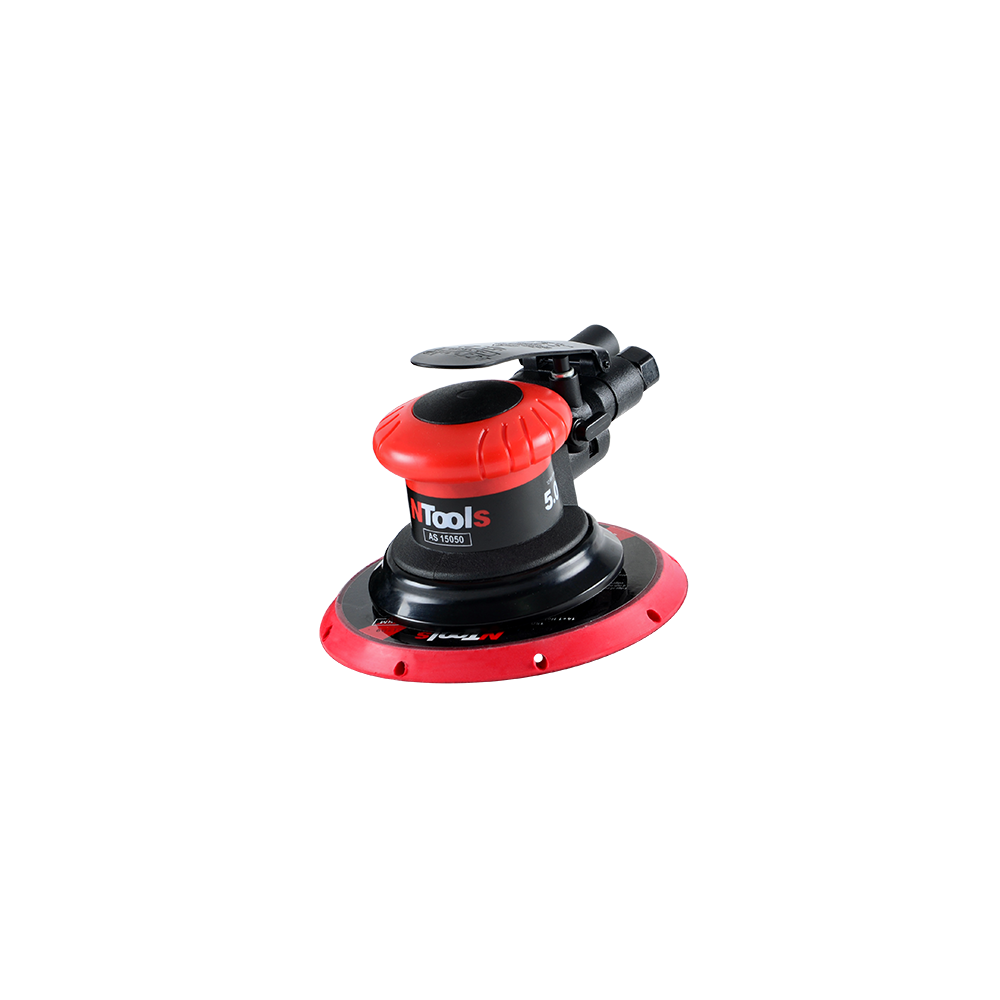 NTools AS 15050 Pneumatyczna szlifierka mimośrodowa d150/5 0 Tarcza miękka skok 5 0 mm(1)