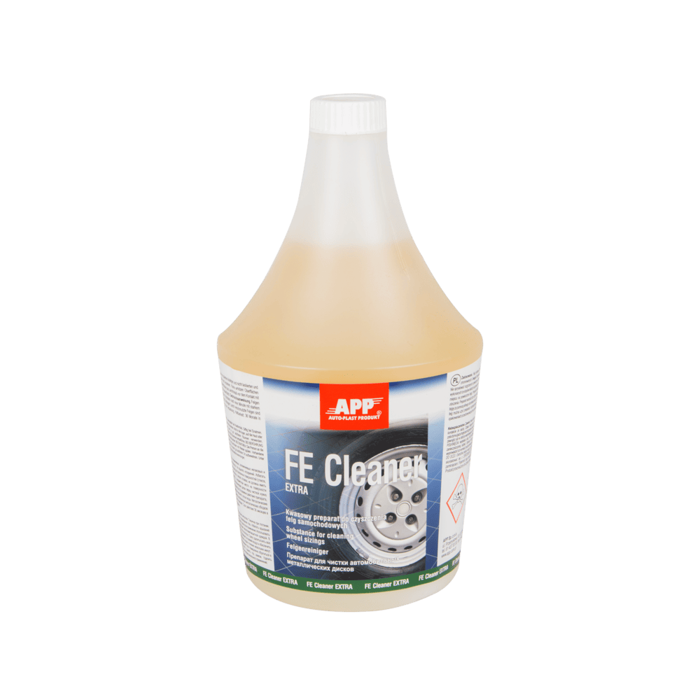 APP FE Cleaner EXTRA - Kwasowy preparat do czyszczenia felg samochodowych 1 0 L