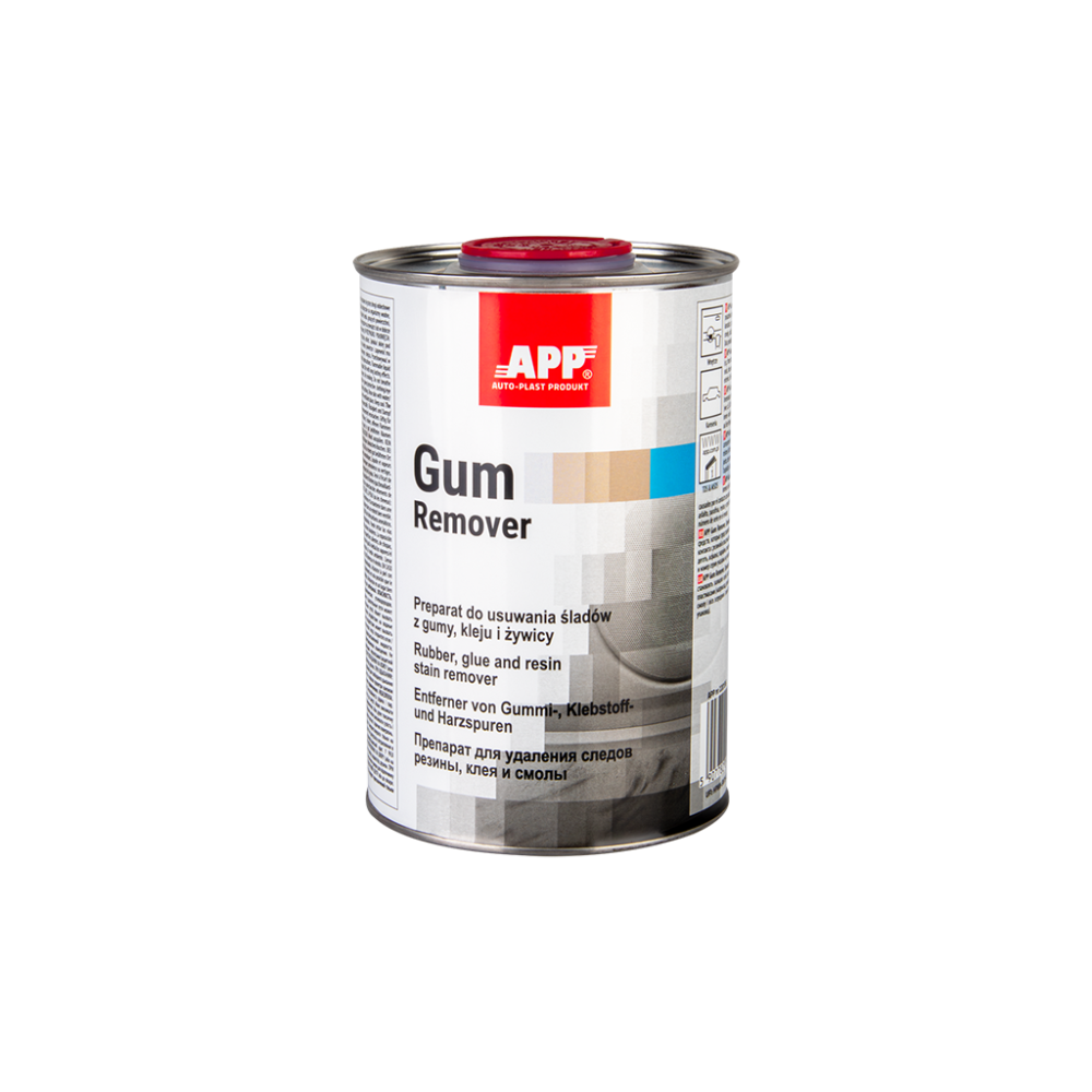 APP GUM Remover - Preparat do usuwania śladów z gumy kleju i żywicy 1 0 L