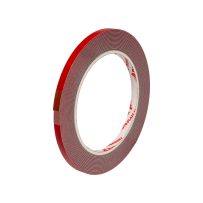 APP Acryl Tape Taśma dwustronnie klejąca akrylowa 6 mm x 10 m Kolor czerwony(1)
