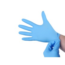 APP QUARTZ Q905 Extra Safe - Jednorazowe rękawice nitrylowe CE Kolor niebieski S op (2szt)(4)