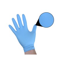 APP QUARTZ Q905 Extra Safe - Jednorazowe rękawice nitrylowe CE Kolor niebieski S op (2szt)(2)