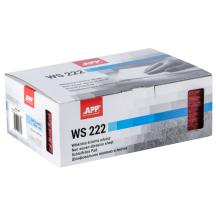 APP WS 222 - Włóknina ścierna w arkuszach o wymiarach 150 mm x 230 mm gruboziarnista zielony 150 x 230mm (6)
