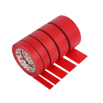 APP Red Tape Taśma maskująca wodoodporna 110°C kolor czerwony 18 mm(1)