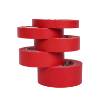 APP Red Tape Taśma maskująca wodoodporna 110°C kolor czerwony 18 mm(3)