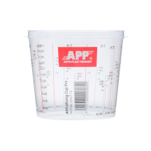 APP Mixing Cup Pro - Przykrywka kubka do mieszania farb i lakierów transparentny 385/300ml 1szt (4)