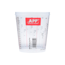 APP Mixing Cup Pro - Przykrywka kubka do mieszania farb i lakierów transparentny 385/300ml 1szt (5)