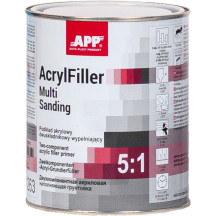 APP AcrylFiller Multi Wet on Wet 5:1 - Podkład akrylowy dwuskładnikowy mokro na mokro Szary 1 0L(1)