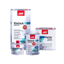 APP Klarlack UHS 410 New Formula 2:1 - Lakier bezbarwny akrylowy dwuskładnikowy Bezbarwny 1 0 L(2)