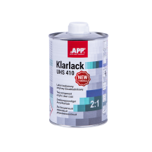 APP Klarlack UHS 410 New Formula 2:1 - Lakier bezbarwny akrylowy dwuskładnikowy Bezbarwny 1 0 L(1)