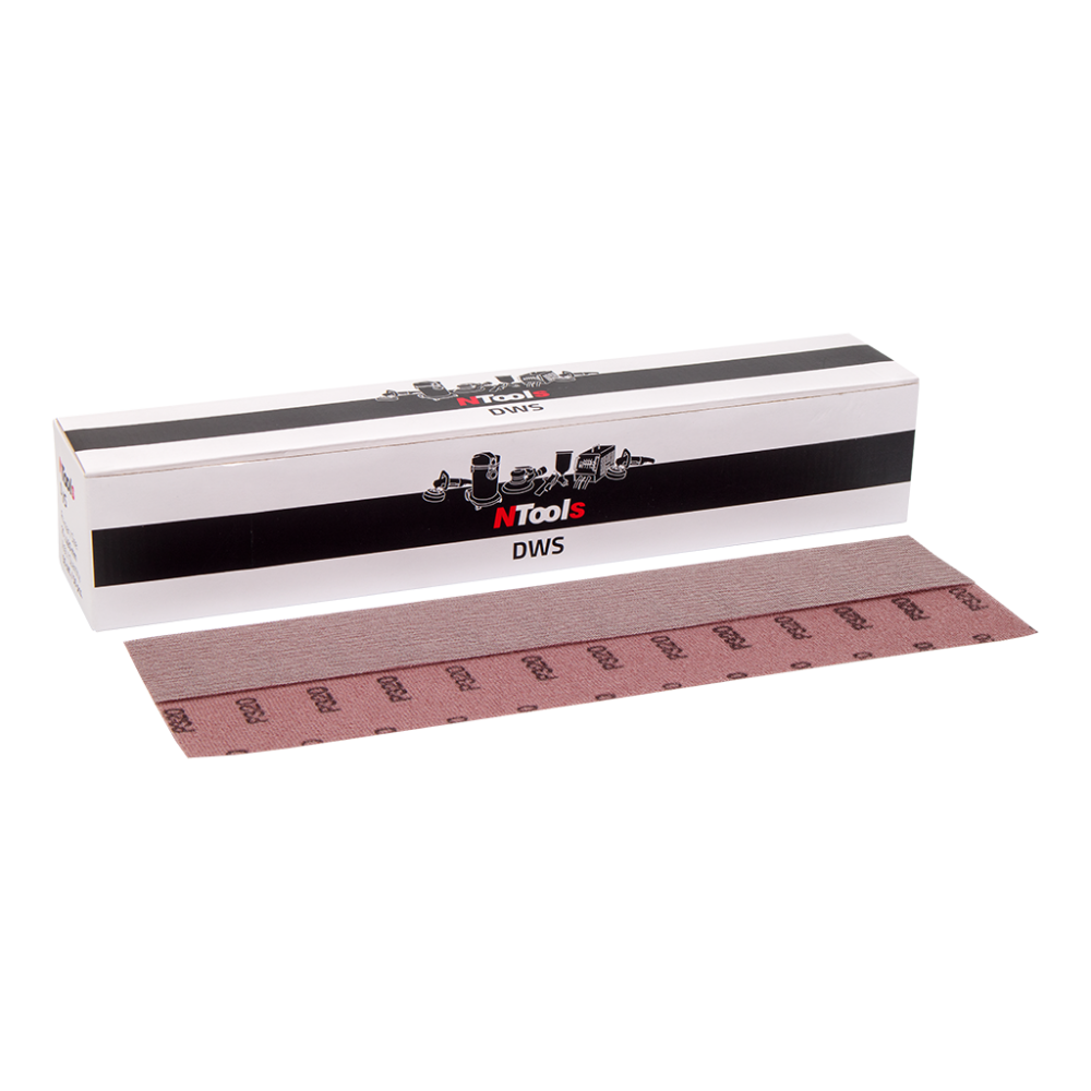 NTools DWS - Wstęga ścierna na rzep siatka P80 70x420mm 1szt(1)