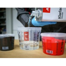 Kubek z przykrywką do mieszania farb i lakierów APP Mixing Cup 2.0 2300 / 1900 ml 1 szt. transparentny