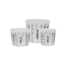 W24 MCC Przykrywka kubka do mieszania farb i lakierów Kolor transparentny 385/300ml 1 szt.(1)