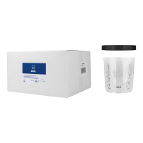 W24 ZKDL - Zestaw kubków miękkich z pokrywką z filtrem + kubek twardy 650 ml 190 mikr. op (50szt)(1)