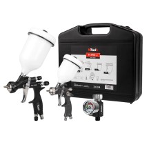 Zestaw lakierniczych pistoletów natryskowych NTools FX PRO SET 1 0 mm + 1 3 mm górny zb.