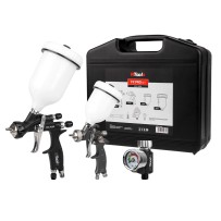 Zestaw lakierniczych pistoletów natryskowych NTools FX PRO SET 1 0 mm + 1 3 mm górny zb.