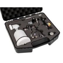 Zestaw lakierniczych pistoletów natryskowych NTools FX PRO SET 1 0 mm + 1 3 mm górny zb.