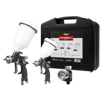 Zestaw lakierniczych pistoletów natryskowych NTools FX Standard SET 1 0 mm + 1 7 mm górny zb.