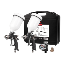 NTools FX3 PLUS SET - Zestaw lakierniczych pistoletów natryskowych górny zb. d1 3/d1 7(1)