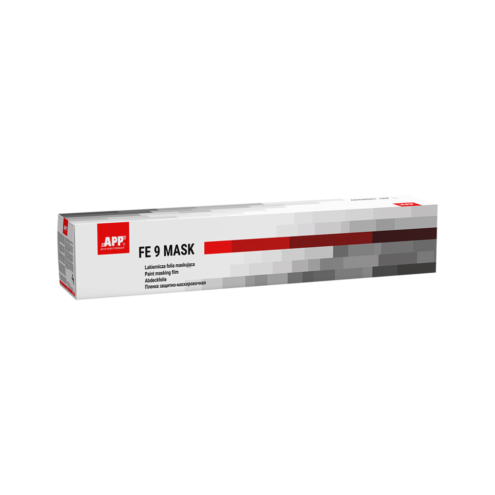 APP FE 9 Mask - APP FE 9 Mask - Lakiernicza folia maskująca 9 mikr. karton 4m x 150m
