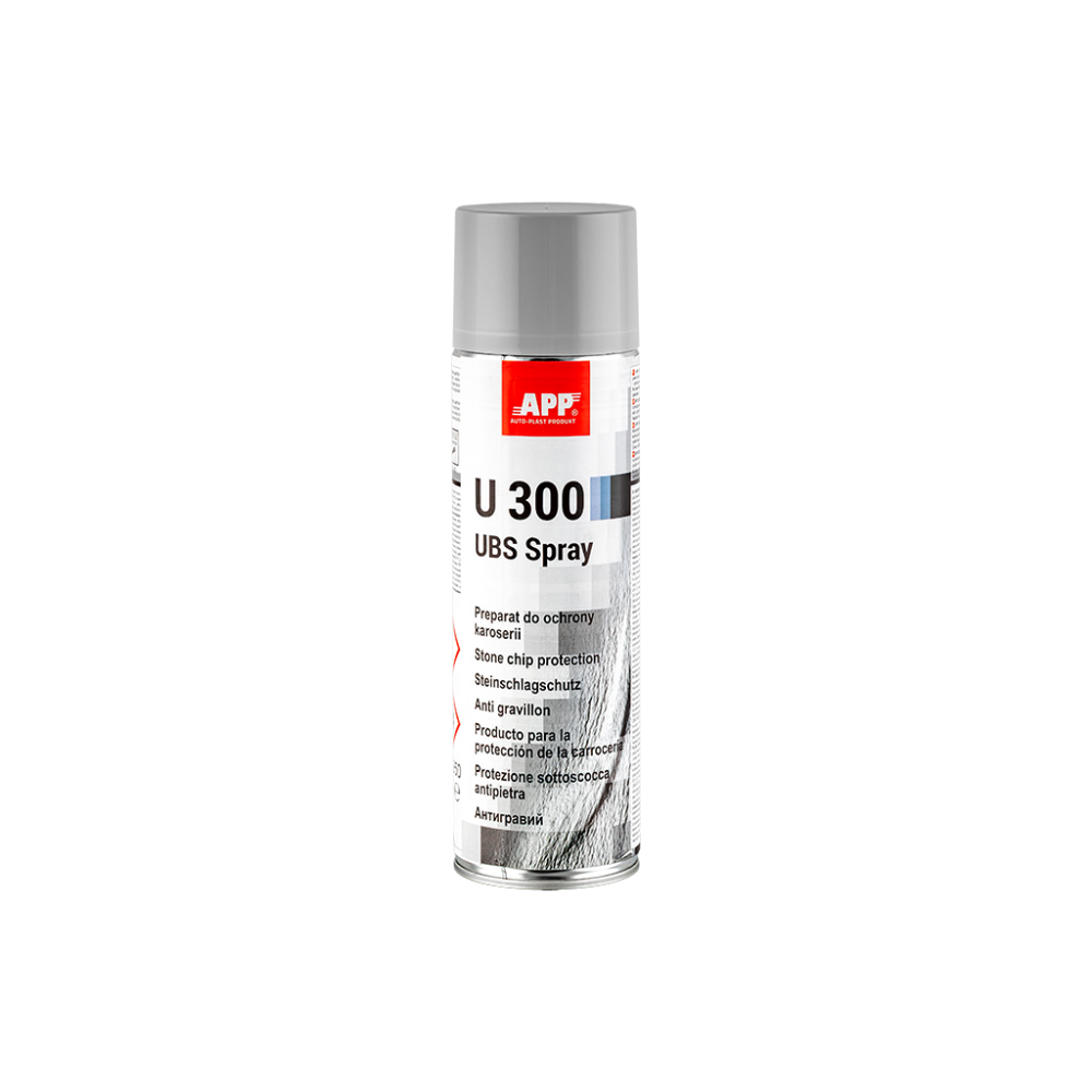 APP U300 UBS Spray - APP U300 UBS Spray - Preparat do ochrony karoserii szary 0 5l