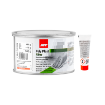 Szpachla z włóknem szklanym i utwardzaczem APP Poly Plast Fiber 0 5kg