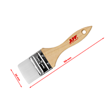 APP PPD - Pędzel płaski PET miękkie włosie 2" (50mm)