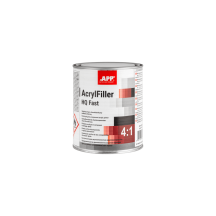Podkład akrylowy dwuskładnikowy wypełniający APP APP AcrylFiller HQ Fast 4:1 czarny 1 0L