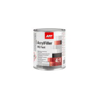 Podkład akrylowy dwuskładnikowy wypełniający APP APP AcrylFiller HQ Fast 4:1 czarny 1 0L