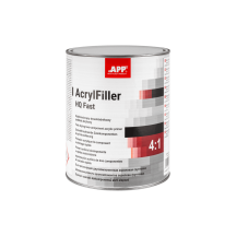 Podkład akrylowy dwuskładnikowy wypełniający APP APP AcrylFiller HQ Fast 4:1 czarny 4 0L