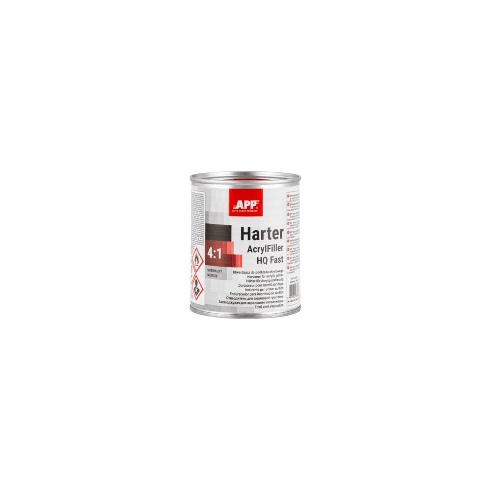 Utwardzacz do podkładu akrylowego APP Harter AcrylFiller HQ Fast 4:1 normalny 0 25L