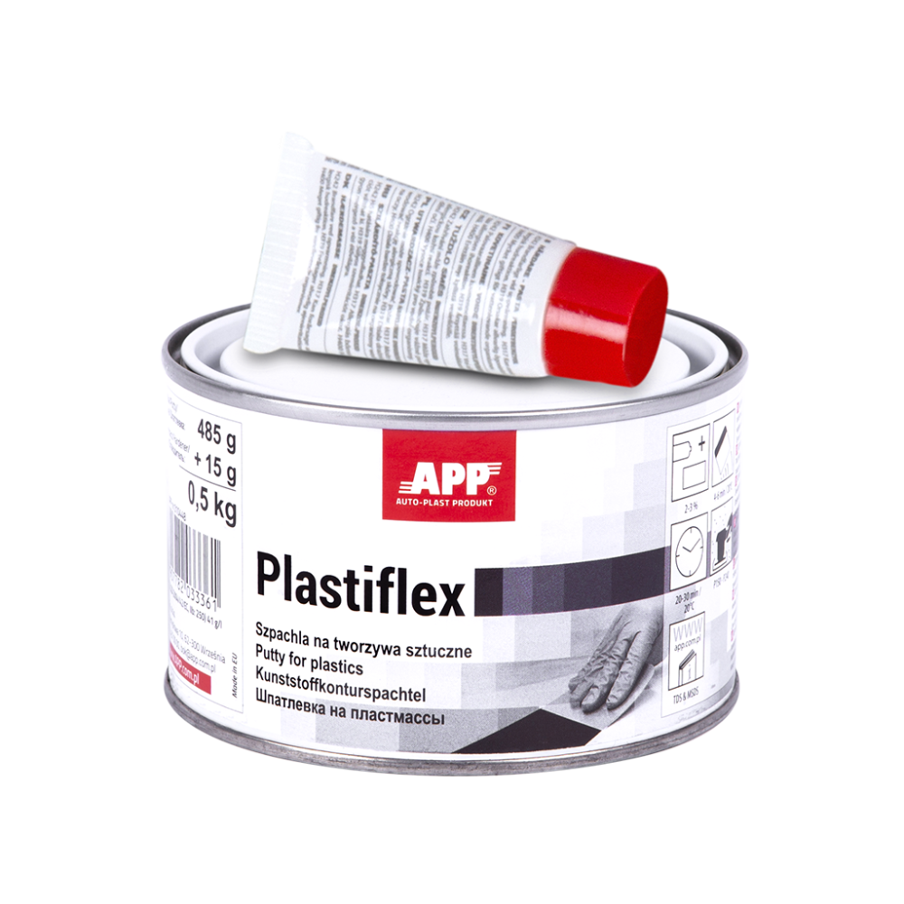 APP Plastiflex Szpachla na tworzywa sztuczne 0 5kg.(1)