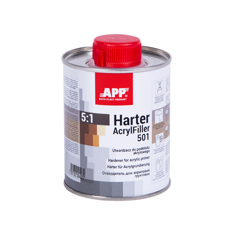 APP Harter AcrylFiller 501 5:1 - Utwardzacz do podkładu akrylowego Normalny 0 20l(1)