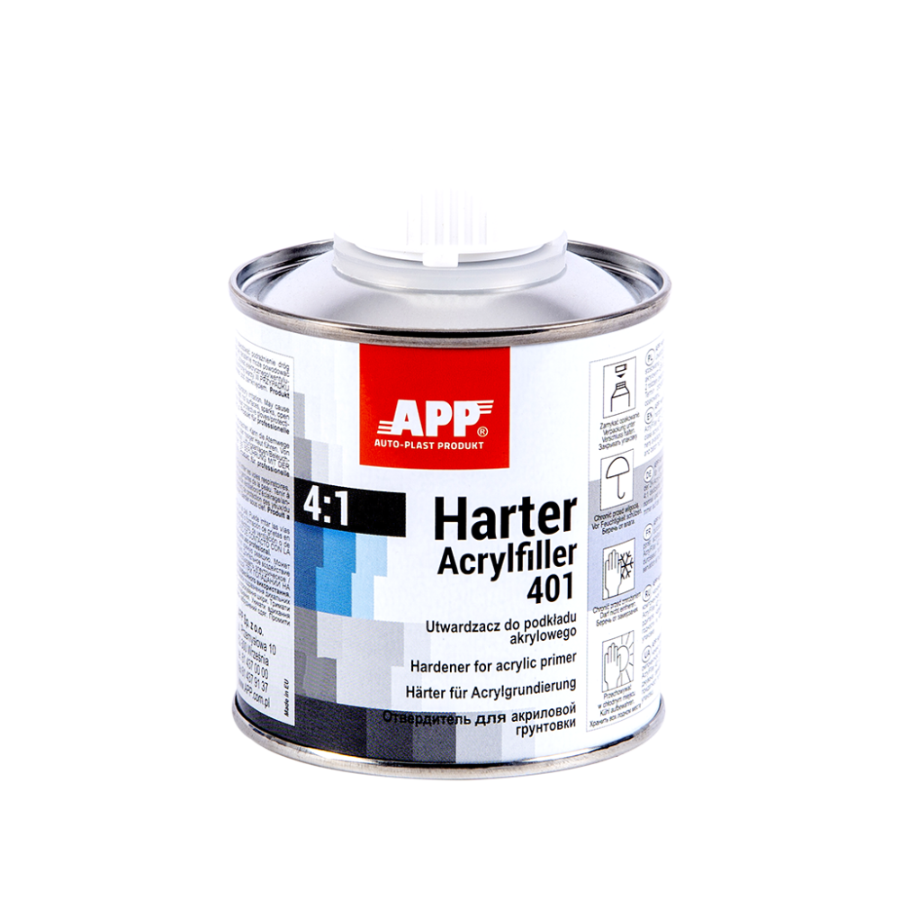 APP Harter AcrylFiller 401 4:1 - Utwardzacz do podkładu akrylowego Normalny 0 25l(1)