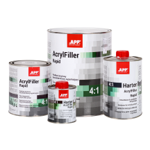 APP AcrylFiller Rapid - Podkład akrylowy dwuskładnikowy wypełniający Szary 1 0L(2)