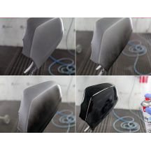 Lakier akrylowy w sprayu APP Rally 600 czarny połysk 600ml