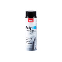 APP Rally Color Spray - Lakier akrylowy czarny połysk 600ml