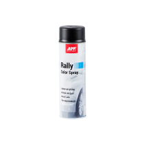 Lakier akrylowy w sprayu APP Rally 500 czarny matowy 500ml