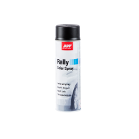 Lakier akrylowy w sprayu APP Rally 500 czarny matowy 500ml
