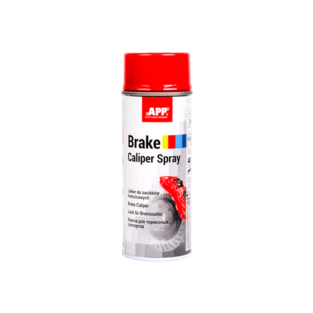 Lakier do zacisków hamulcowych APP Brake Caliper Spray czerwony 400ml