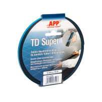 APP TD Super Taśma dwustronnie klejąca 6 mm x 10 m Kolor niebieski(1)