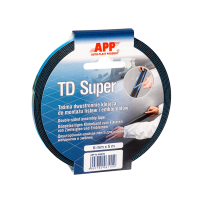 APP TD Super Taśma dwustronnie klejąca 6 mm x 5 m Kolor niebieski(1)